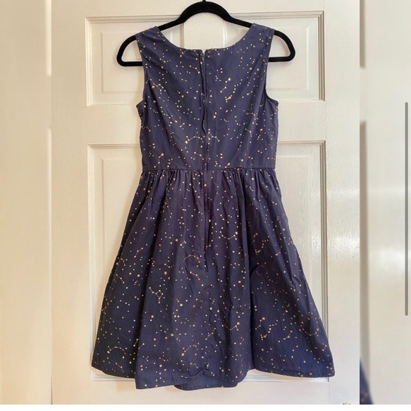 ModCloth Heart and Solar System Celestial A Line dress - Picture 3 of 4
